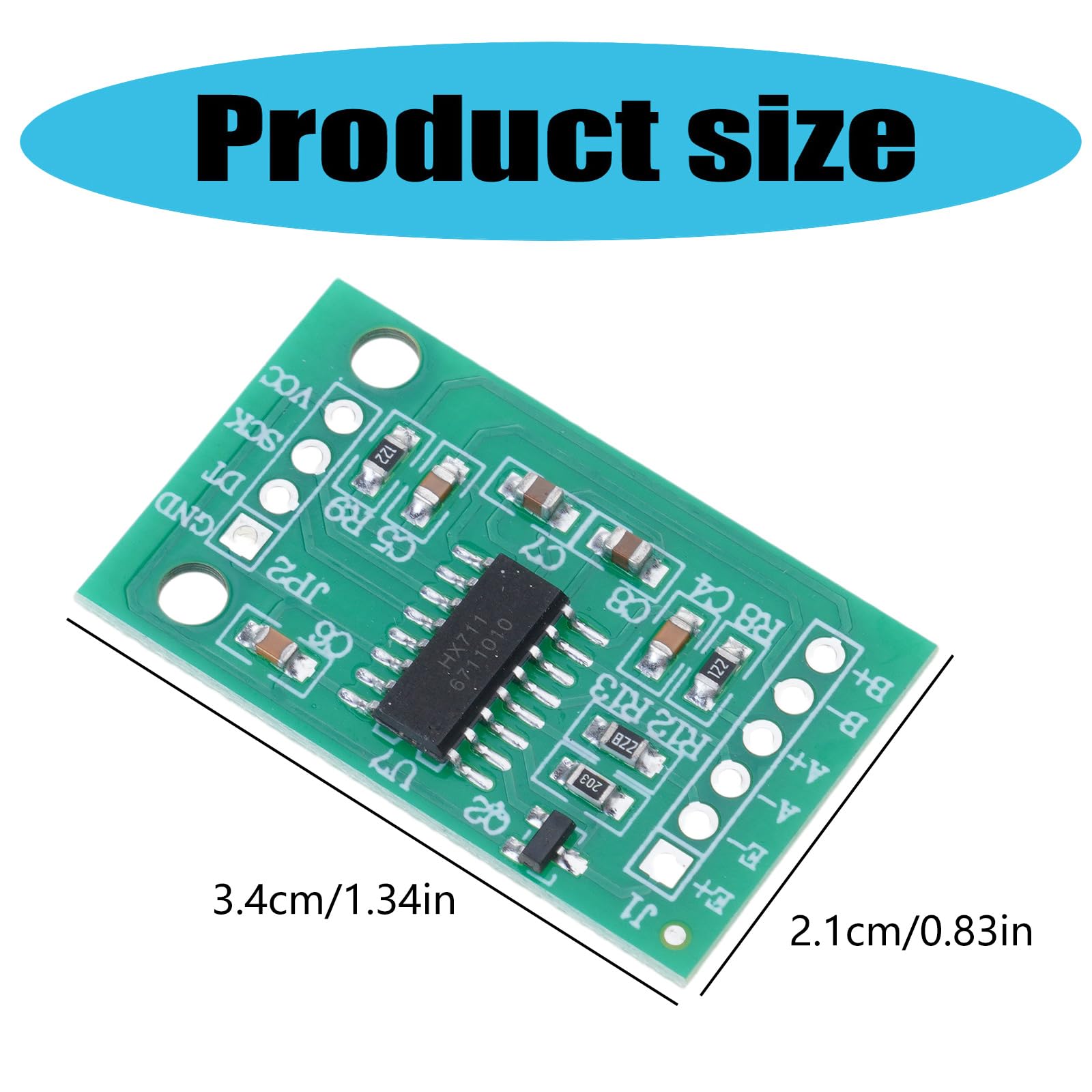 Amazon.co.jp: ダブルチャンネル HX711 ロードセル重量センサー